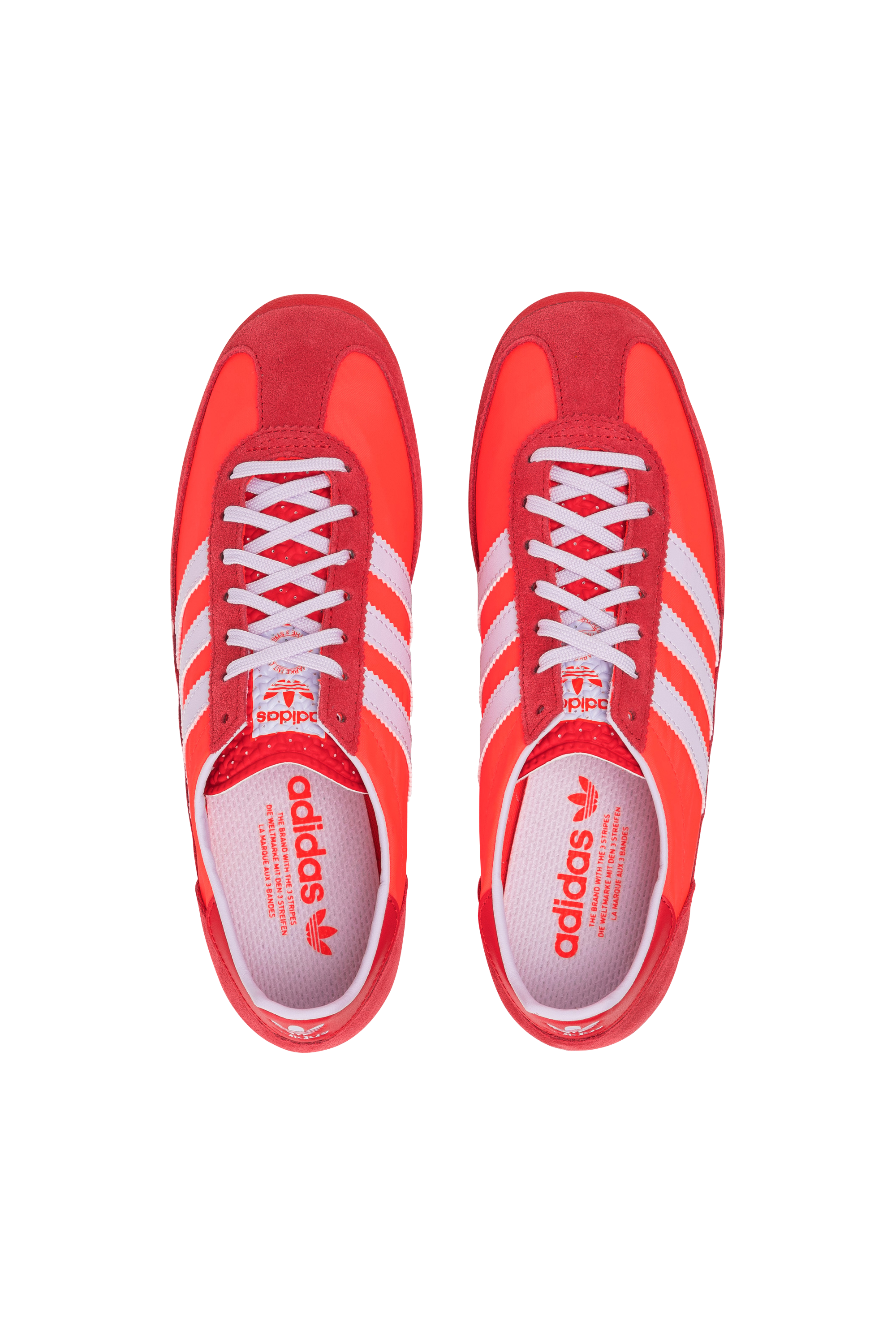 Baskets ADIDAS Rouge
