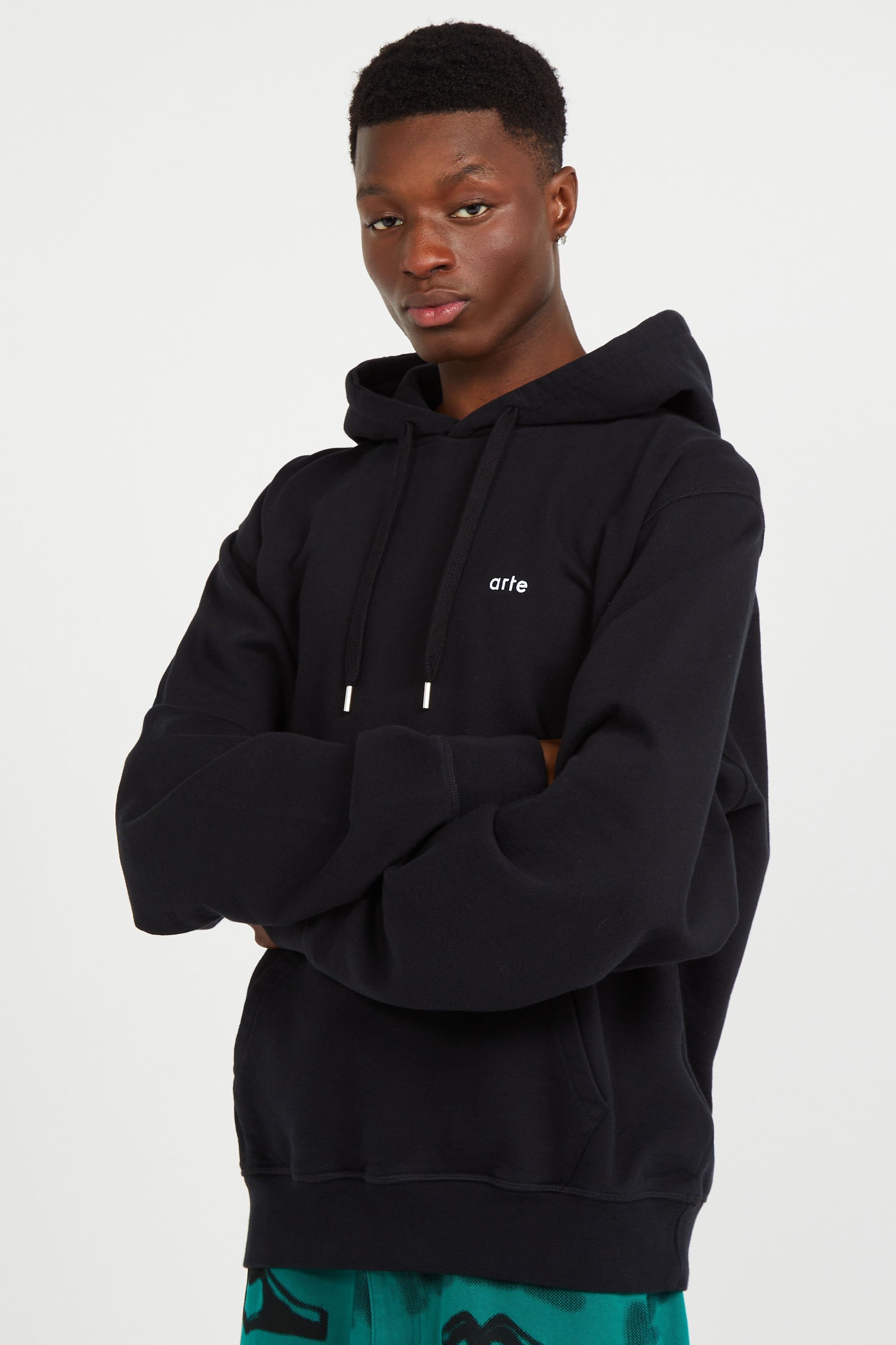 Hoodie | Noir by ARTE ANTWERP Hoodie Noir