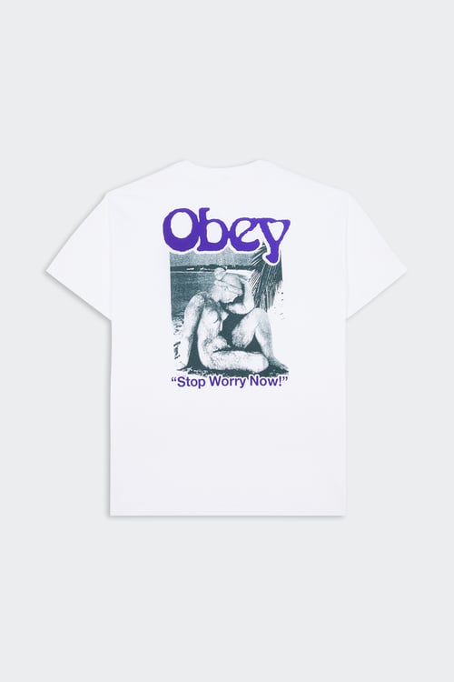 OBEY T-shirt Blanc