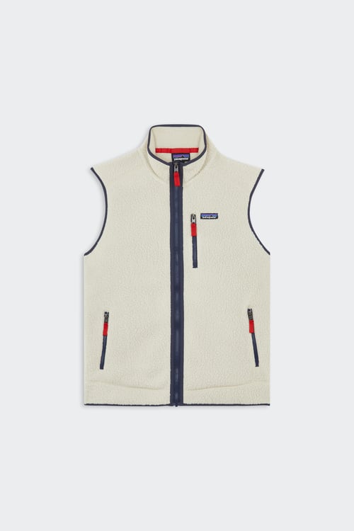 PATAGONIA Polaire sans manches Beige