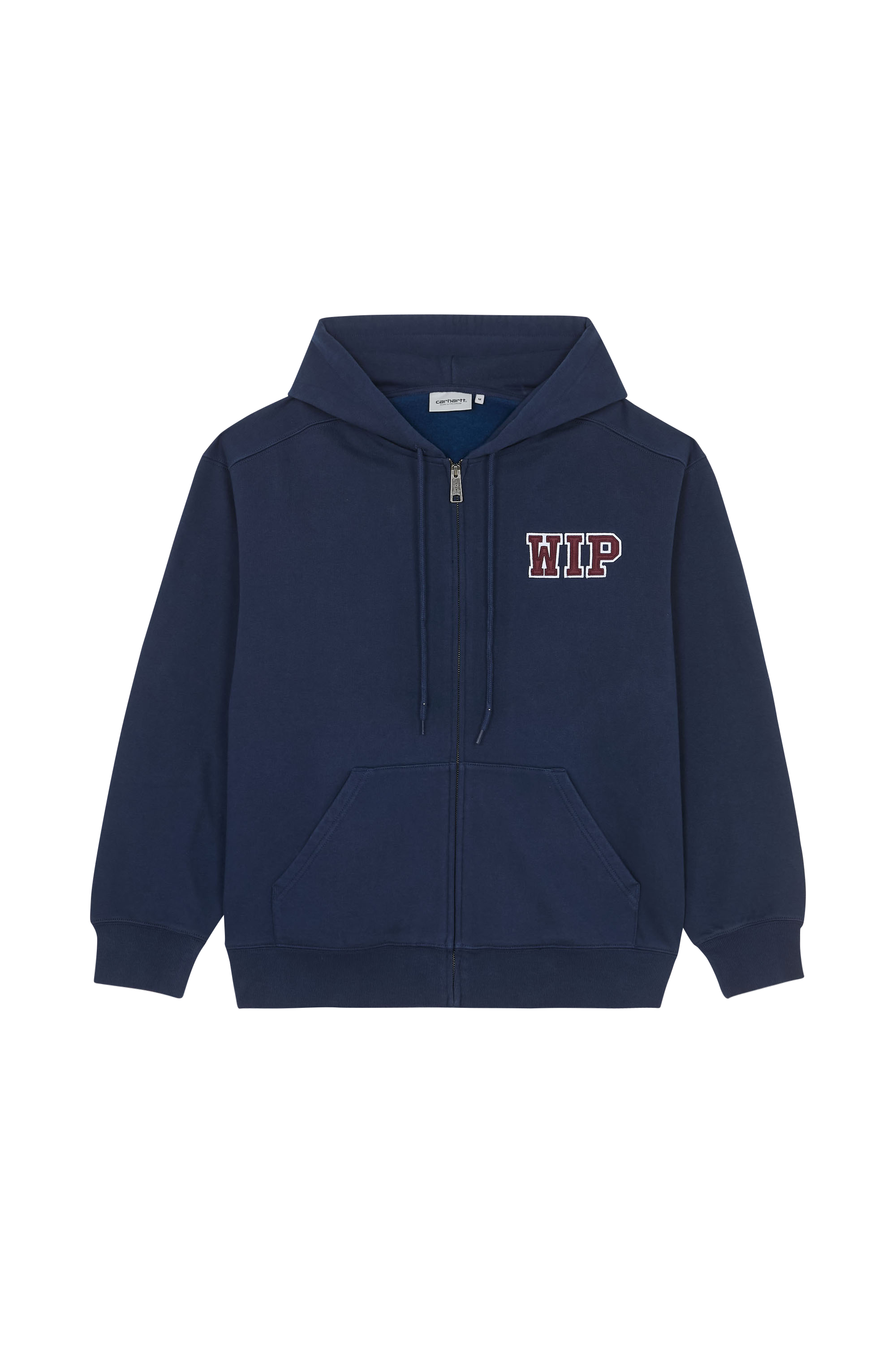 Hoodie zippé Bleu