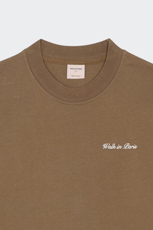 WALK IN PARIS T-shirt Marron