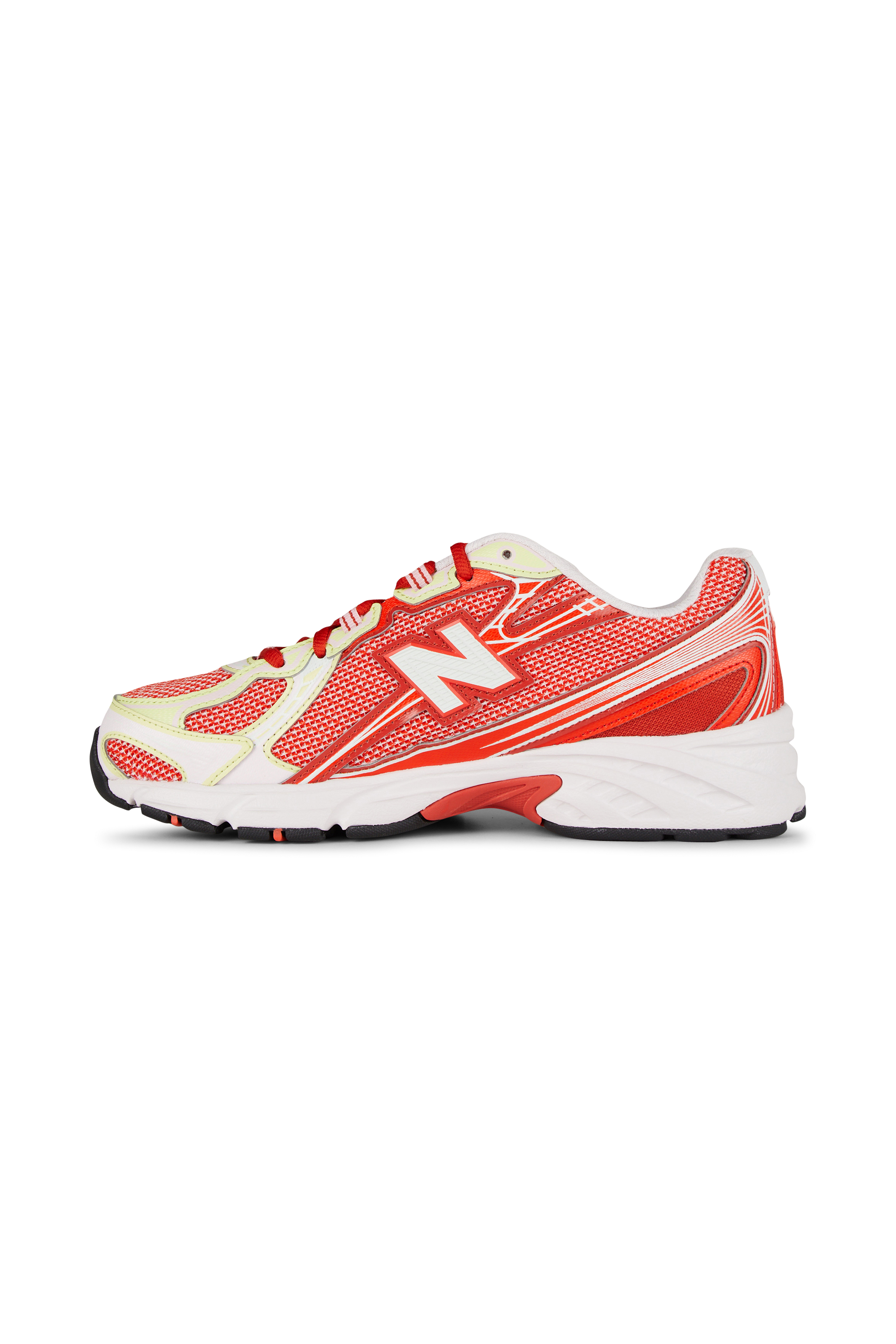 Men?s Storm 96 LO fabric and leather sneakers | Red NEW BALANCE Women
