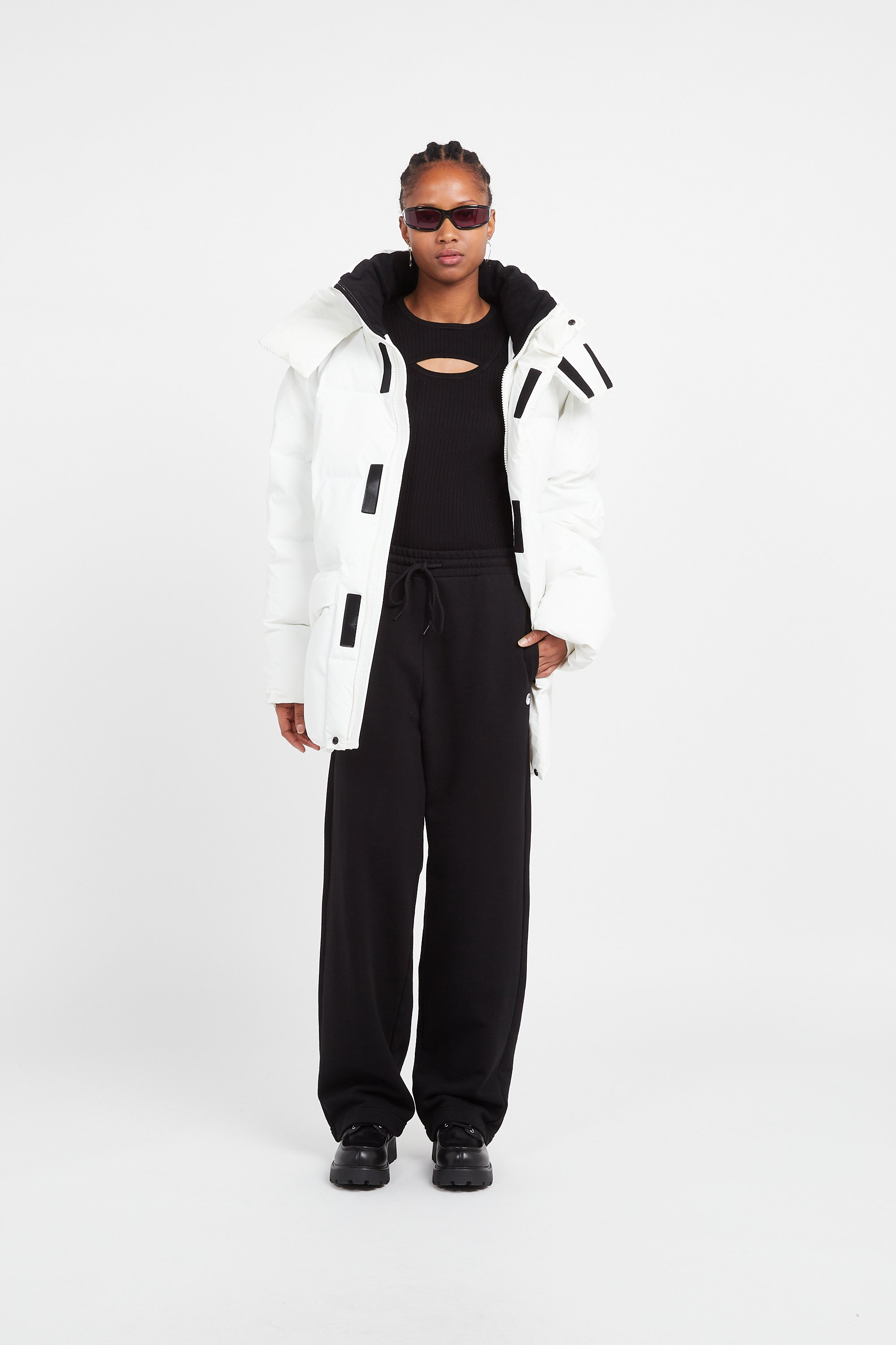 Puffer Jacket | White by RAINS Puffer Jacket White
