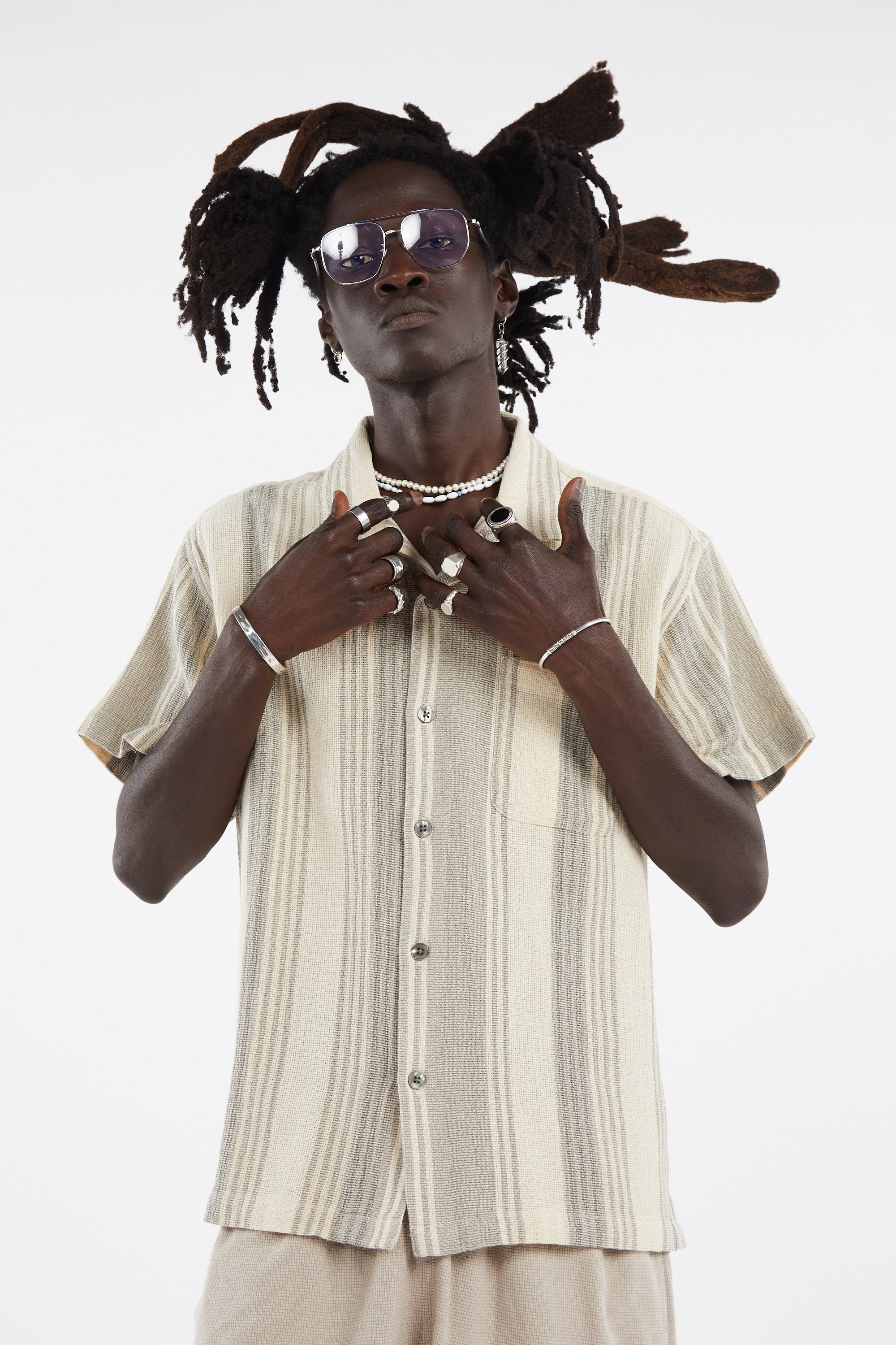 Chemise | Beige OBEY Homme