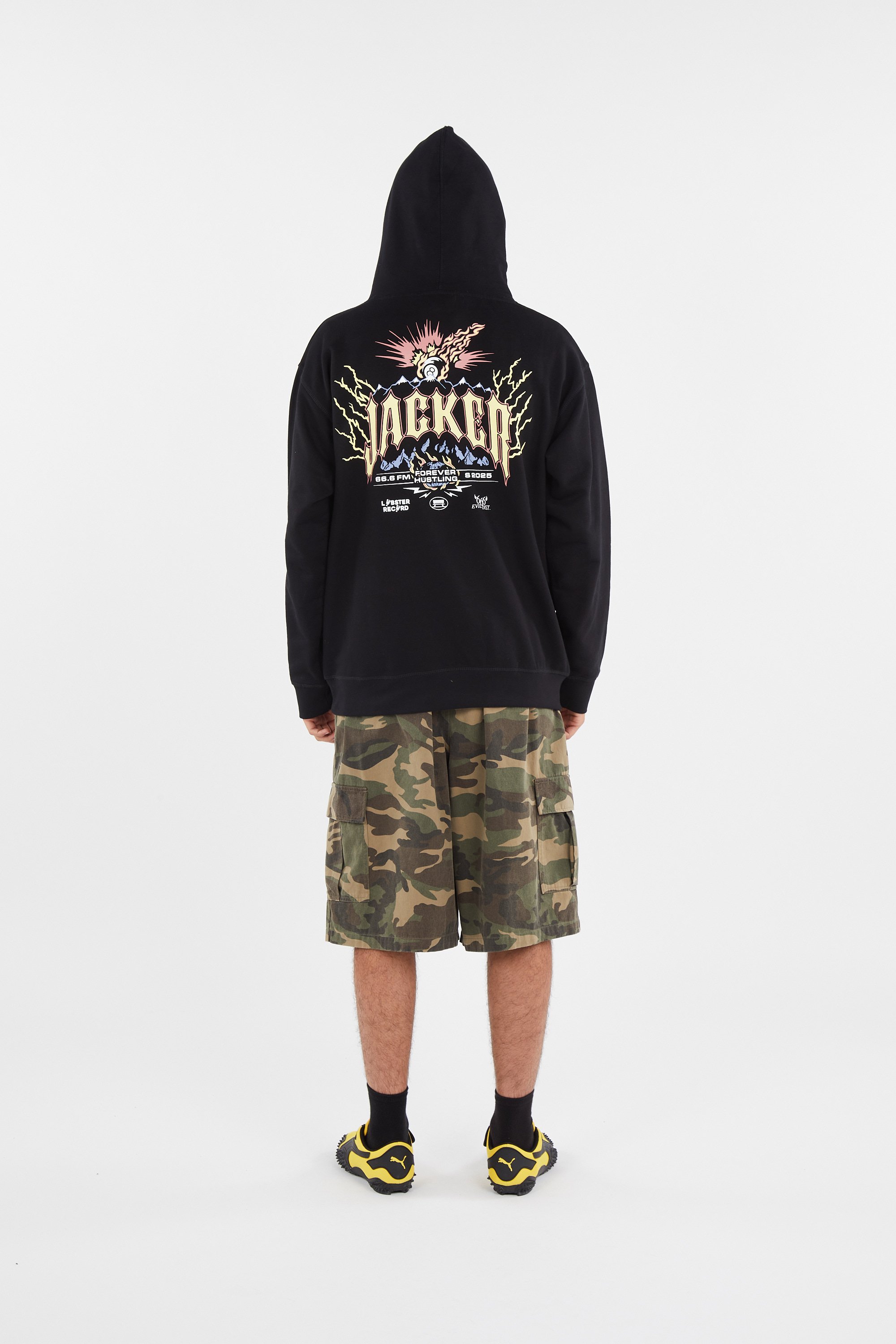 Hoodie | Noir JACKER Homme