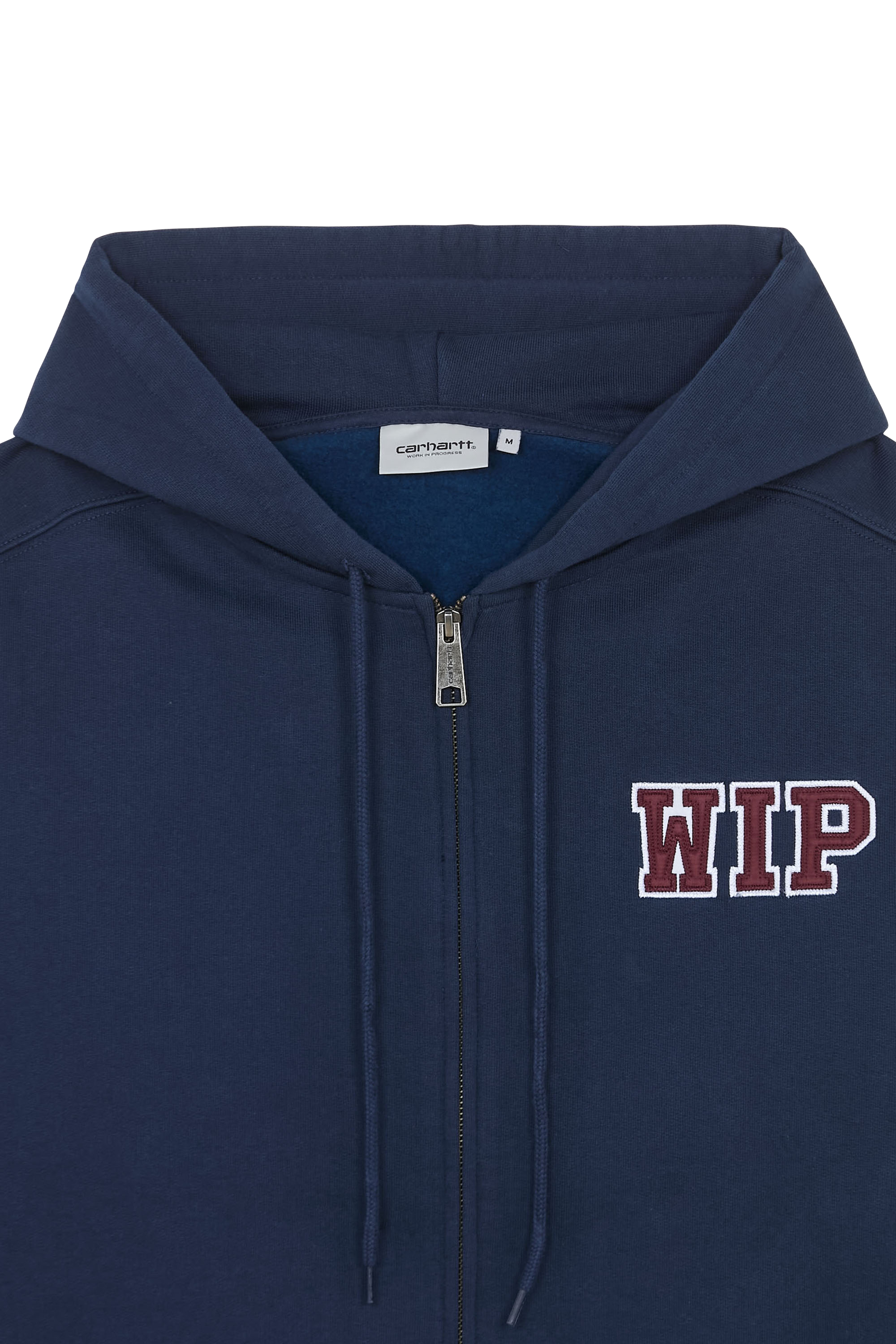 Hoodie zippé Bleu