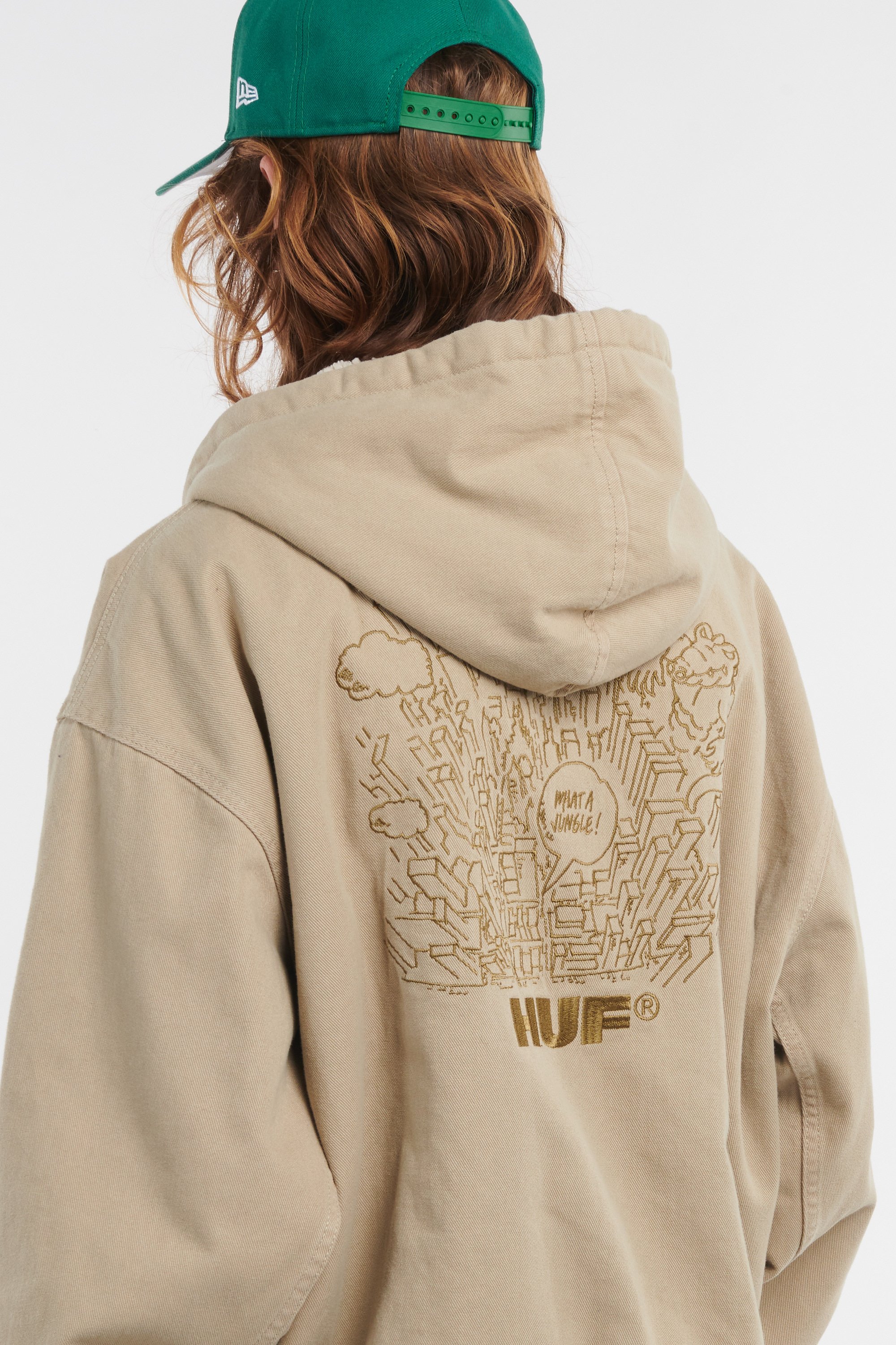 Parka | Beige by HUF Parka Beige