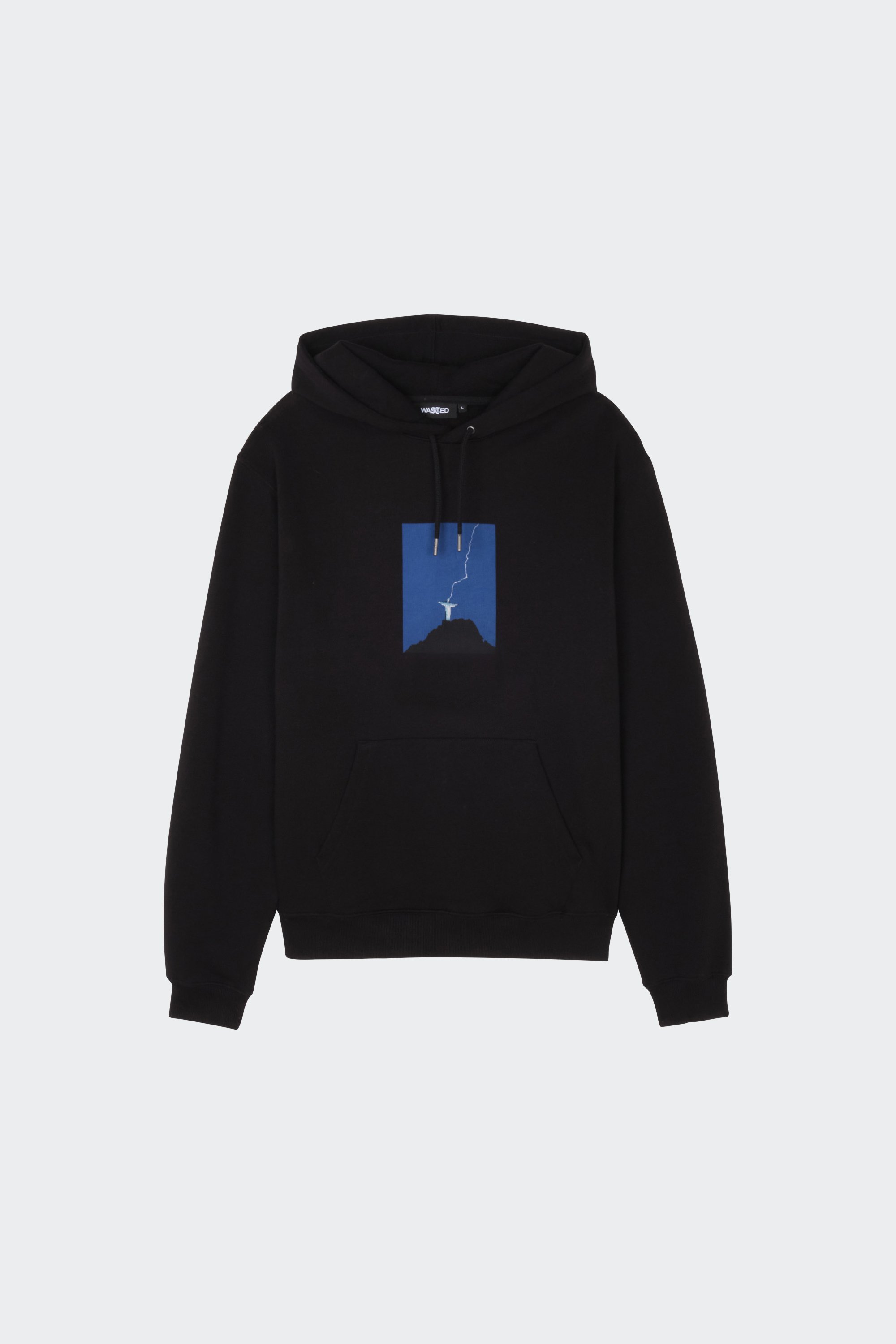Hoodie | Black by WASTED Hoodie Black