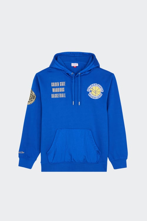 MITCHELL & NESS Hoodie Bleu