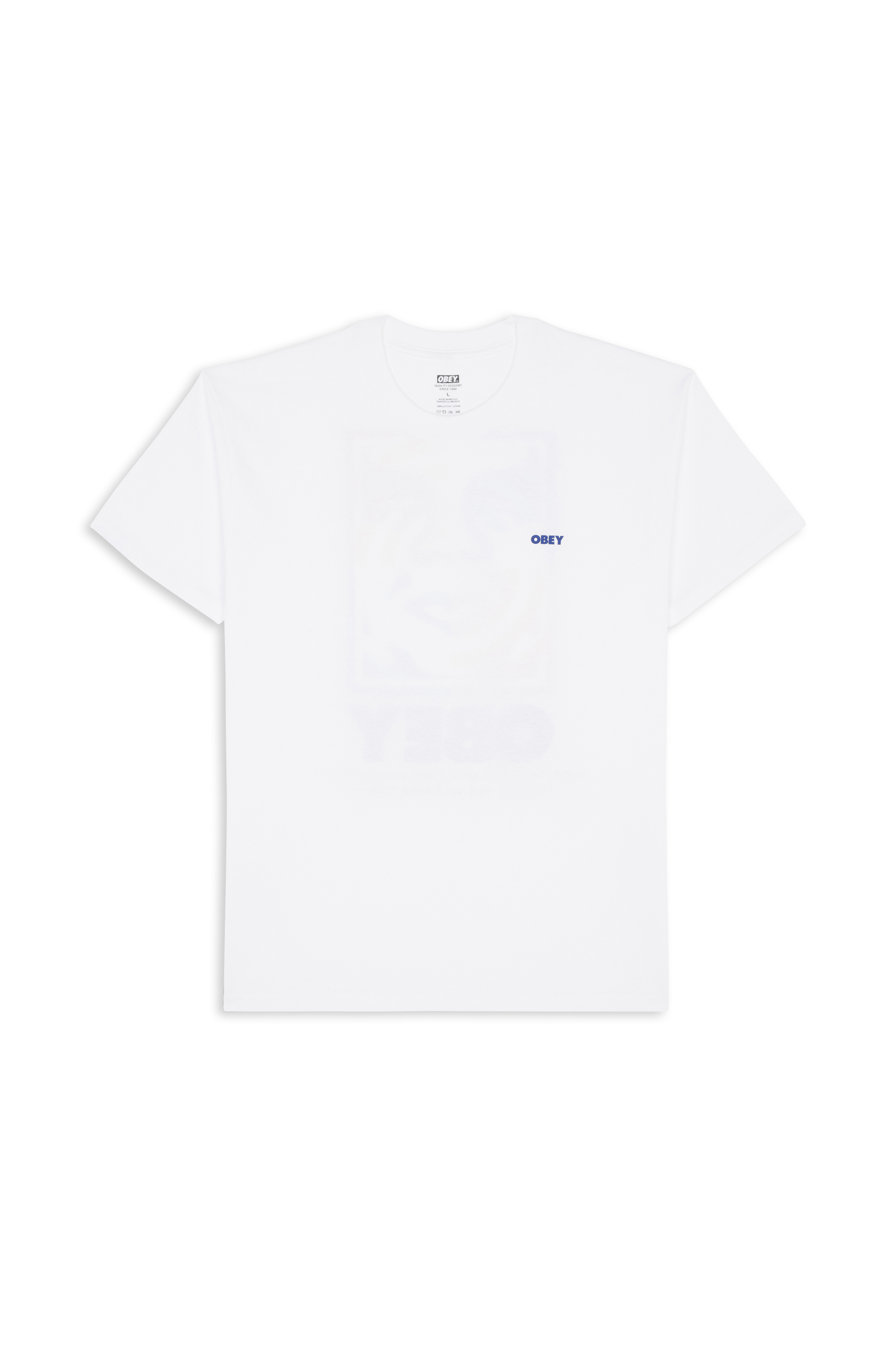 Regular-fit round-neck cotton T-shirt White