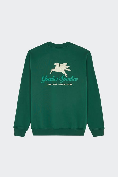 GOODIES SPORTIVE Sweatshirt Vert