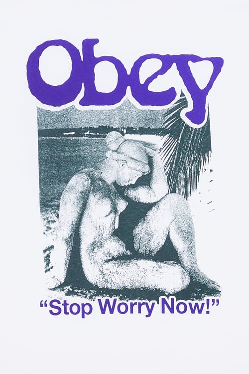 OBEY T-shirt Blanc