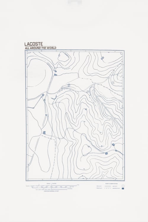 LACOSTE T-shirt Beige