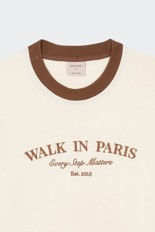 WALK IN PARIS T-shirt Beige