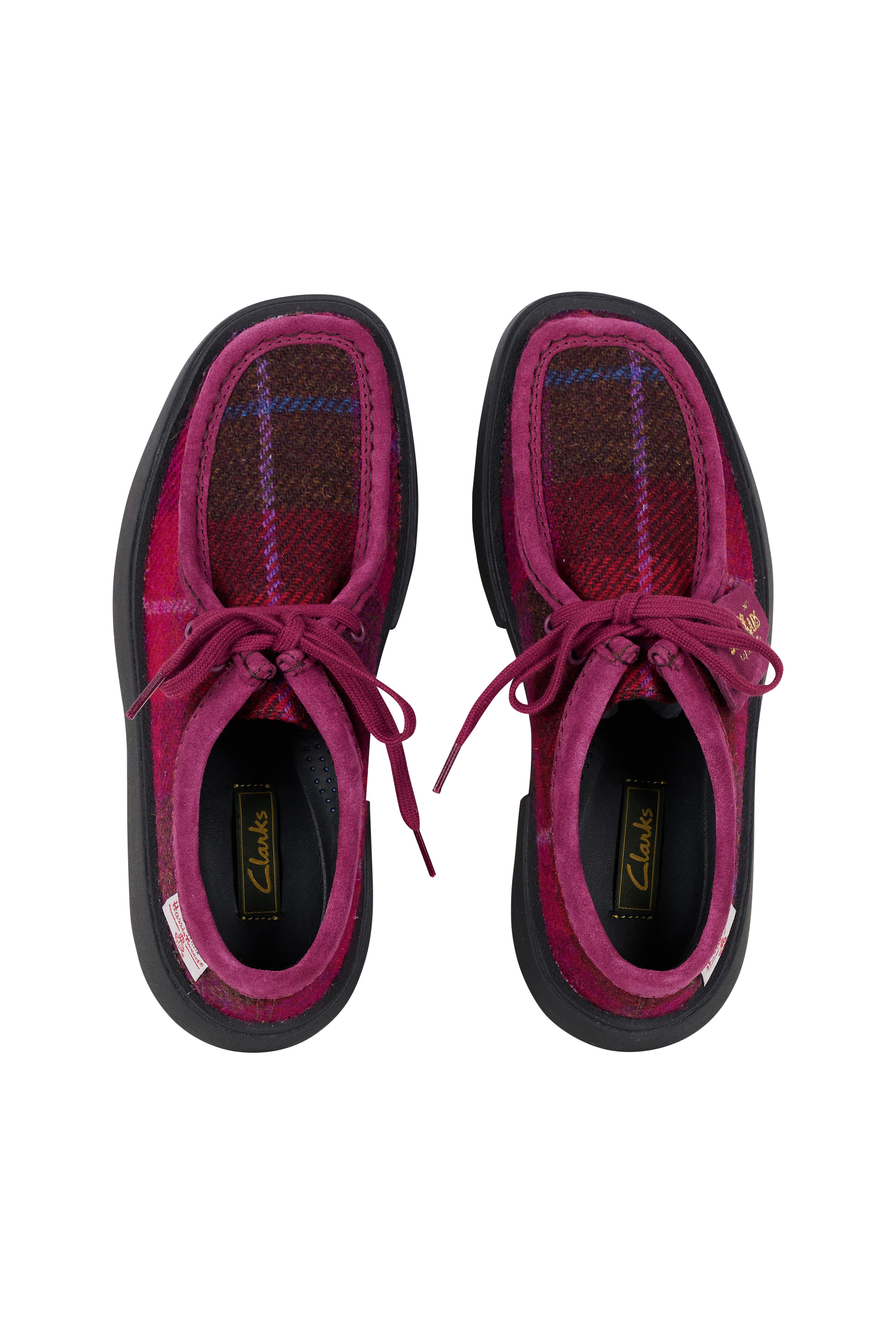 DERBIES CLARKS ORIGINALS Purple