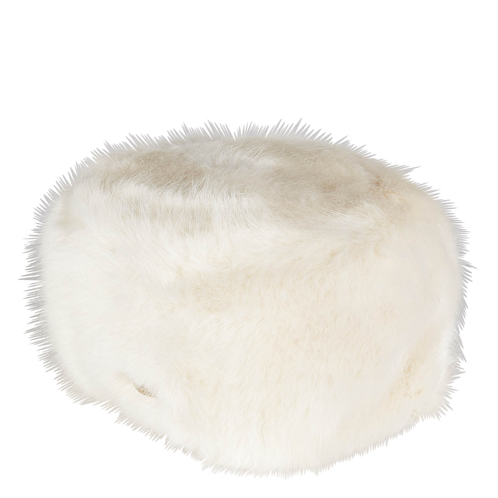 Toque en fausse fourrure Blanc