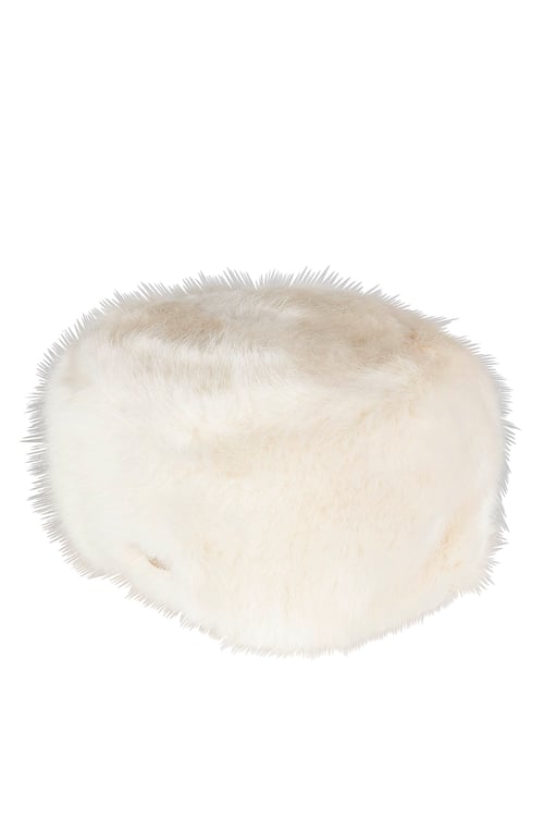 BARTS Toque en fausse fourrure Blanc
