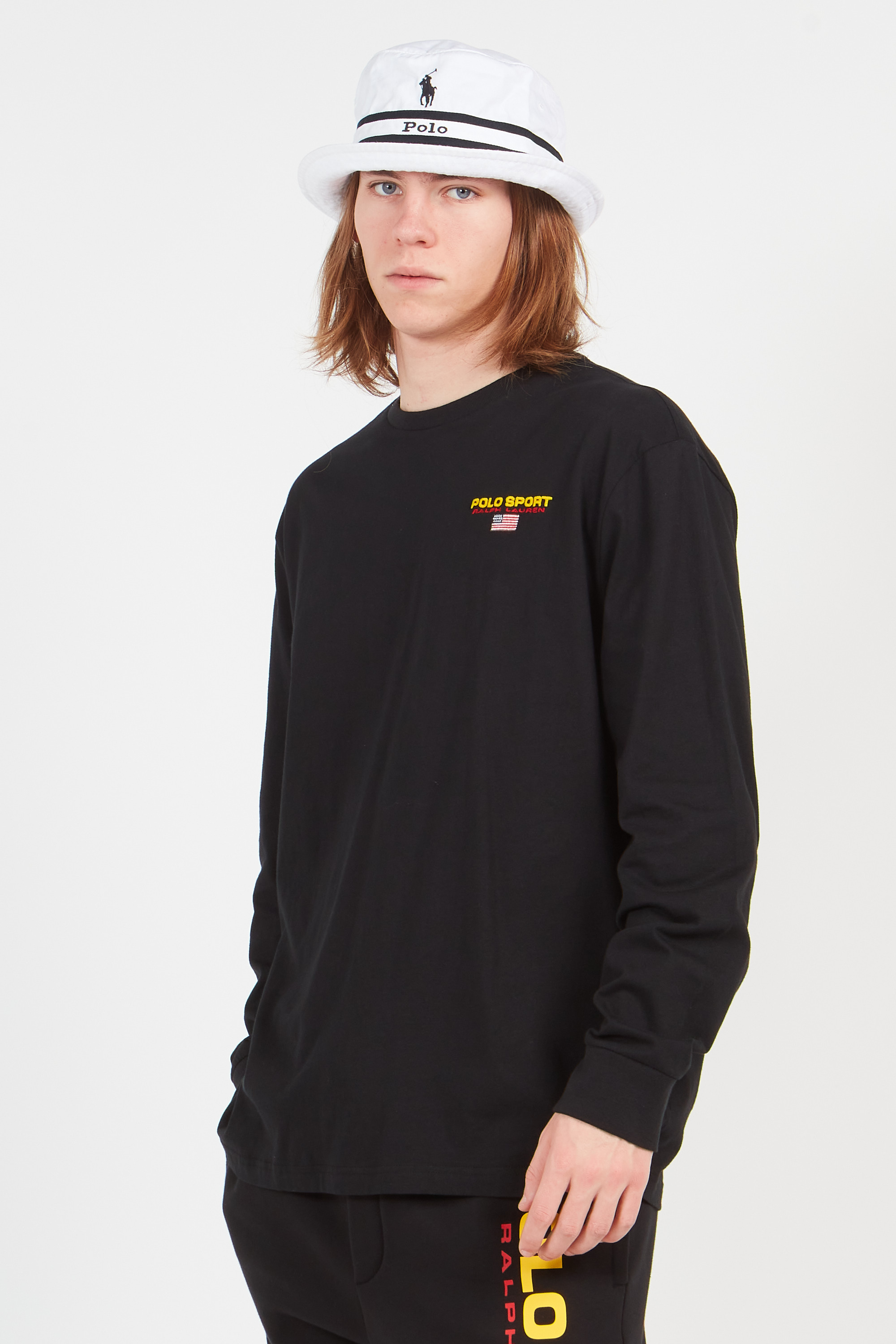 t-shirt manches longues Noir