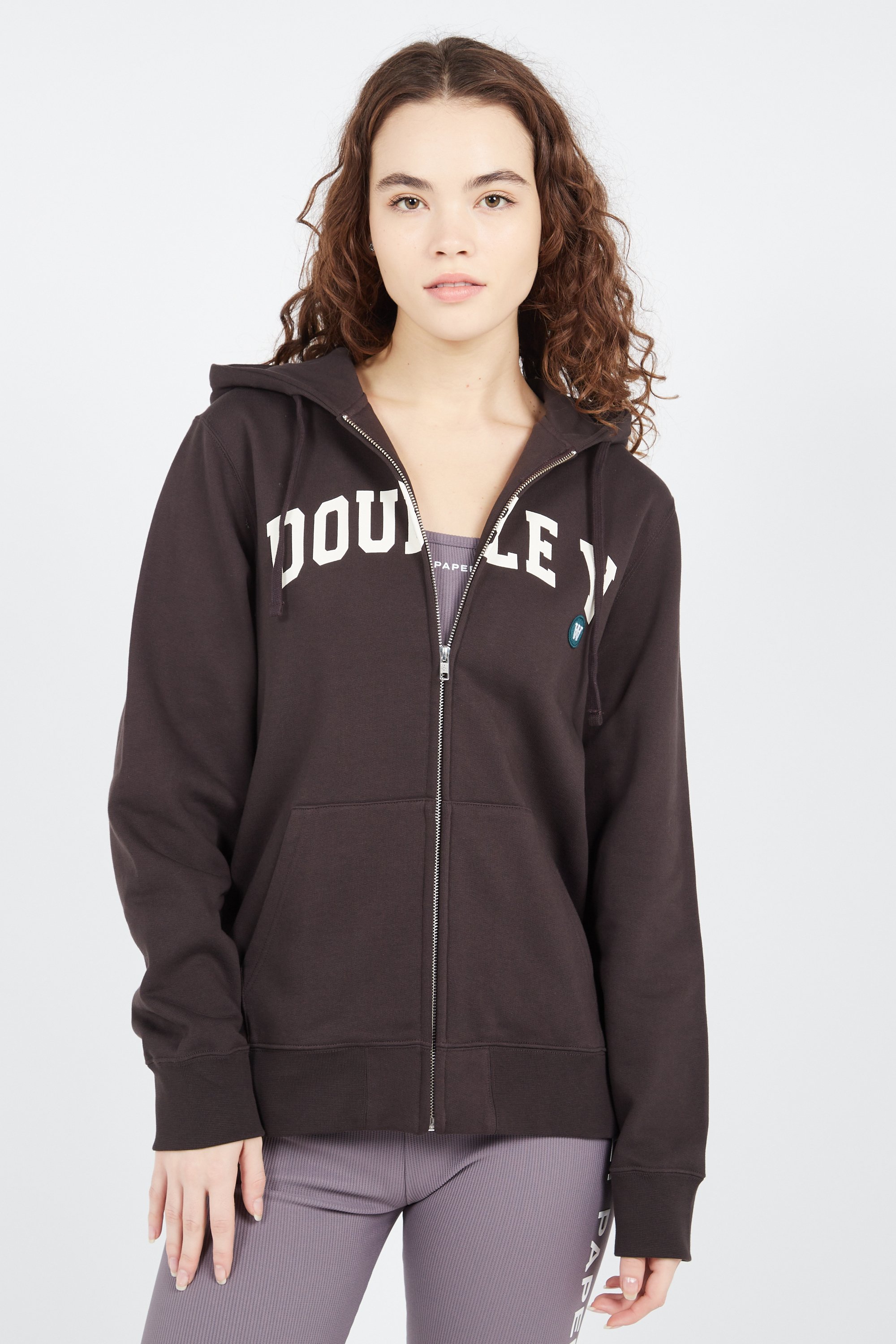 Zip-up hoodie | Black by WOOD WOOD Zip-up hoodie Black