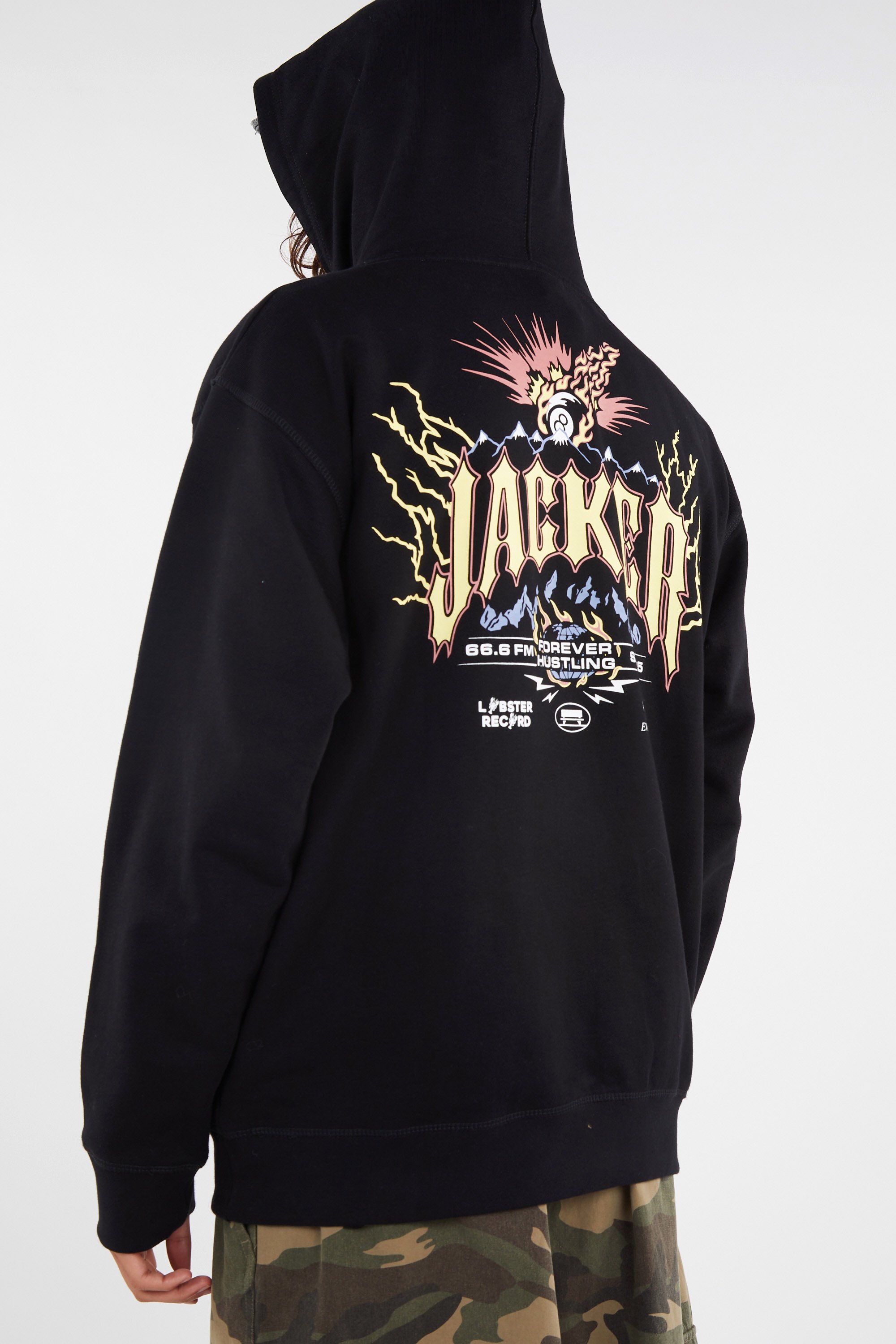 Hoodie | Noir JACKER Homme