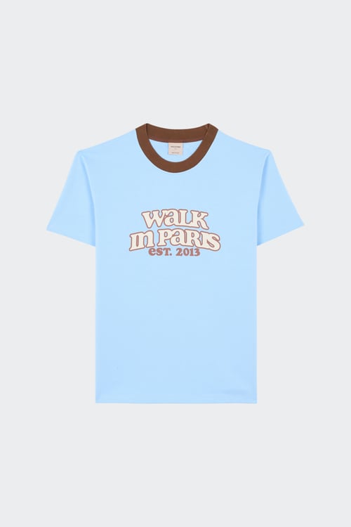 WALK IN PARIS T-shirt Bleu