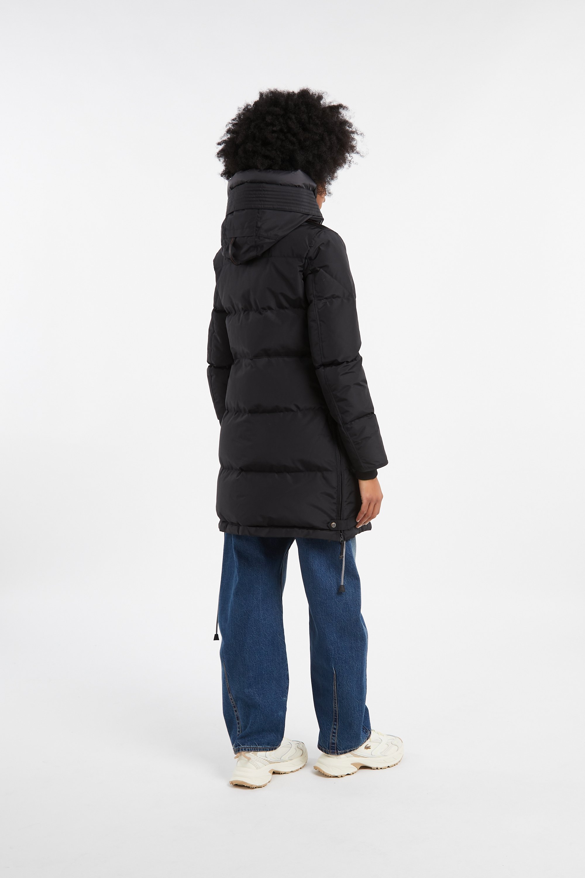 Lightweight quilted padded jacket with high neck | Black by PARAJUMPERS Lightweight quilted padded jacket with high neck Black