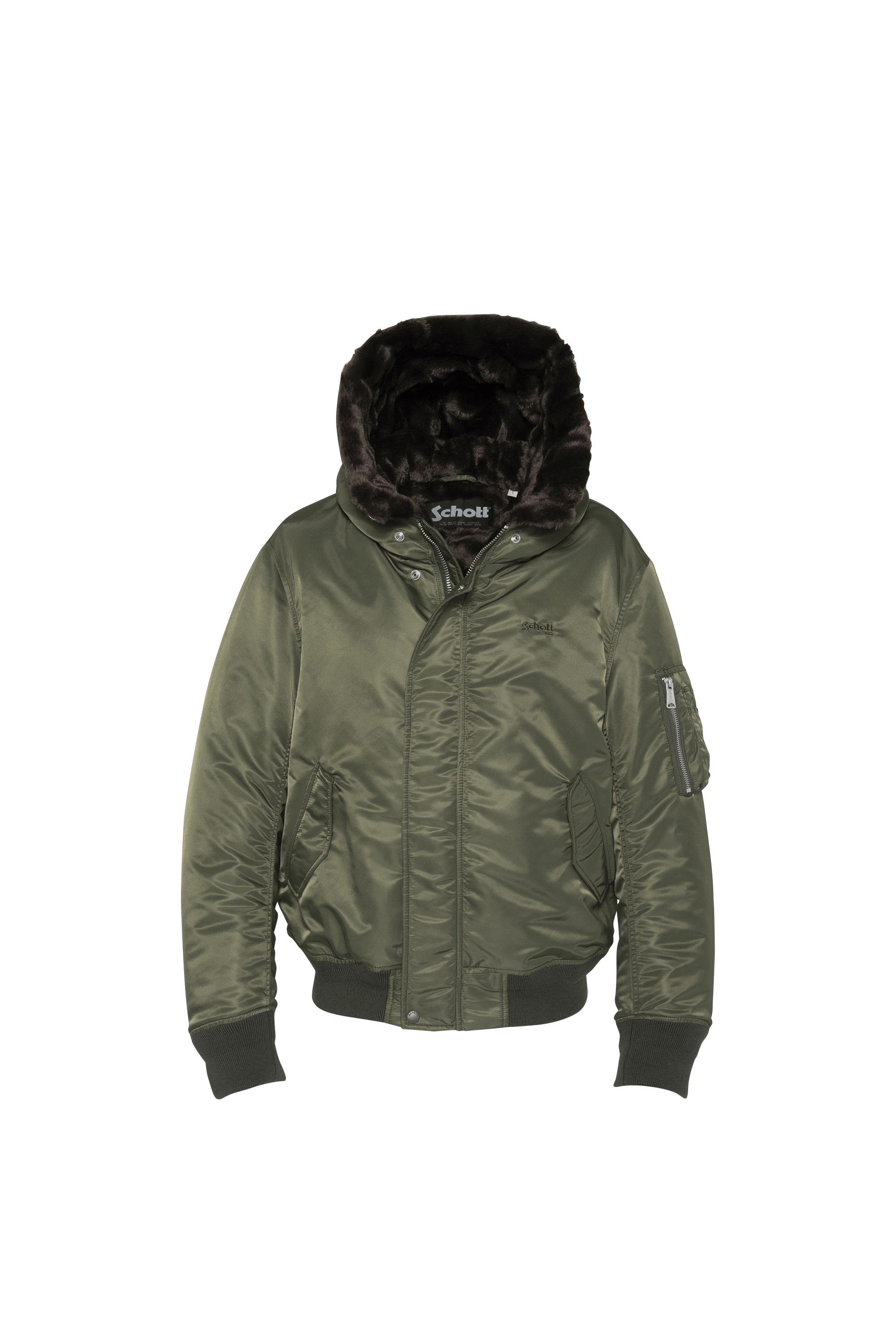 Bomber jacket | Green SCHOTT Men