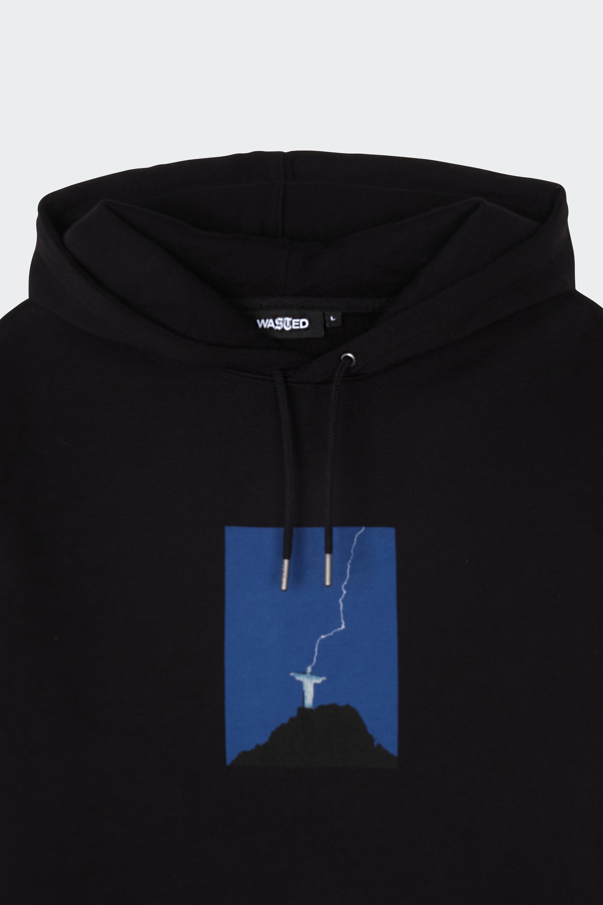 Hoodie | Black by WASTED Hoodie Black