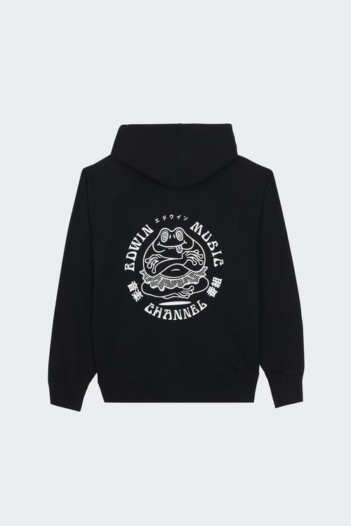 EDWIN Hoodie Noir