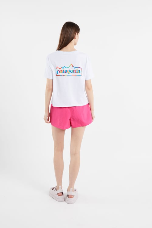 PATAGONIA T-shirt Blanc