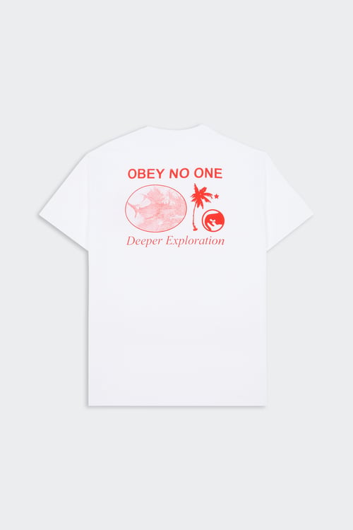 OBEY T-shirt Blanc