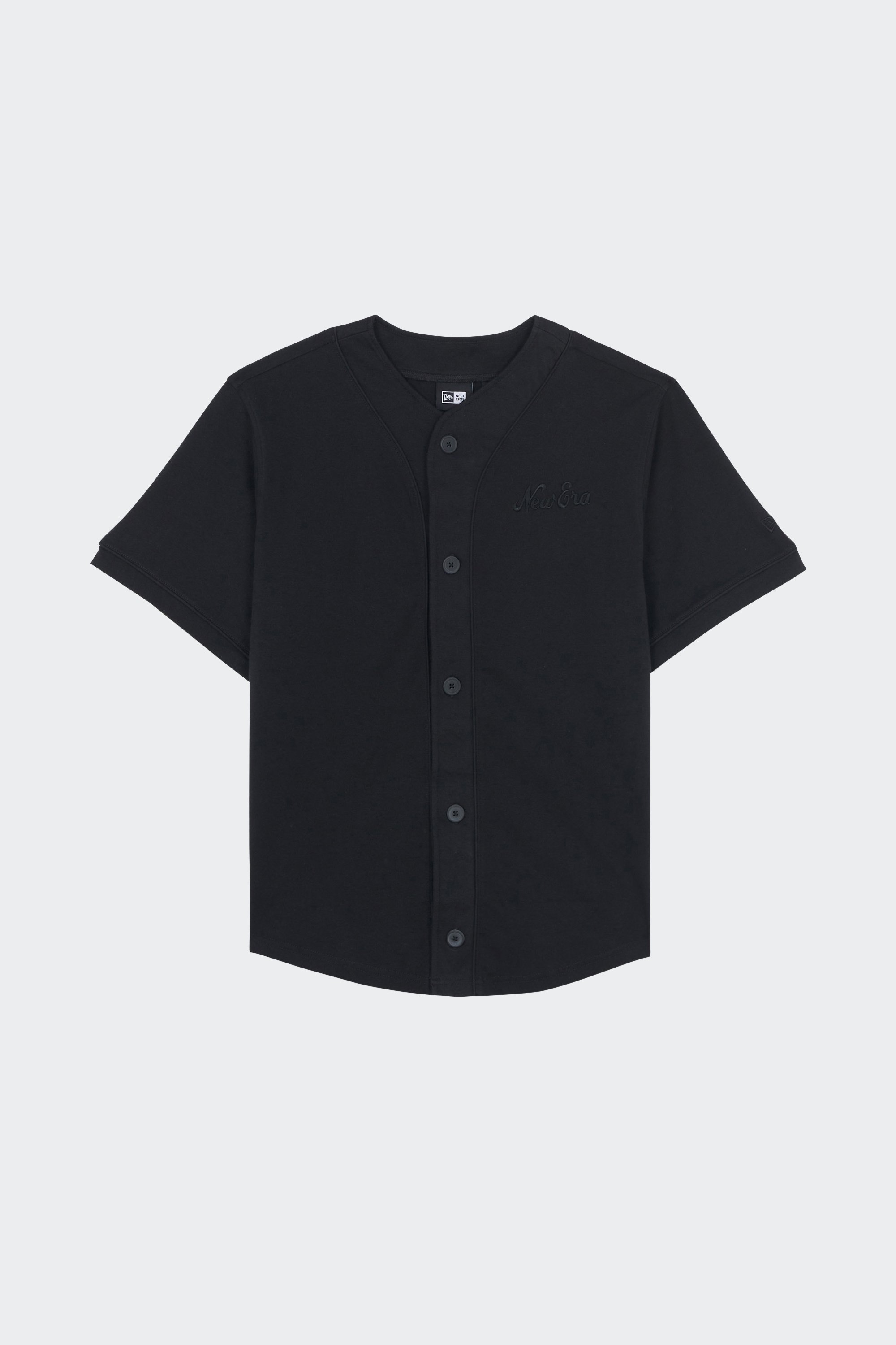 Chemise de baseball | Noir by NEW ERA Chemise de baseball Noir