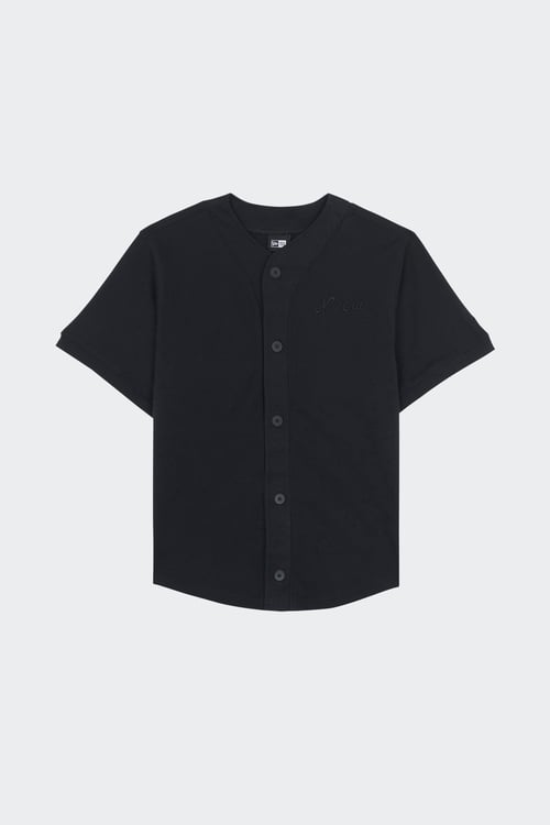 NEW ERA Chemise de baseball Noir