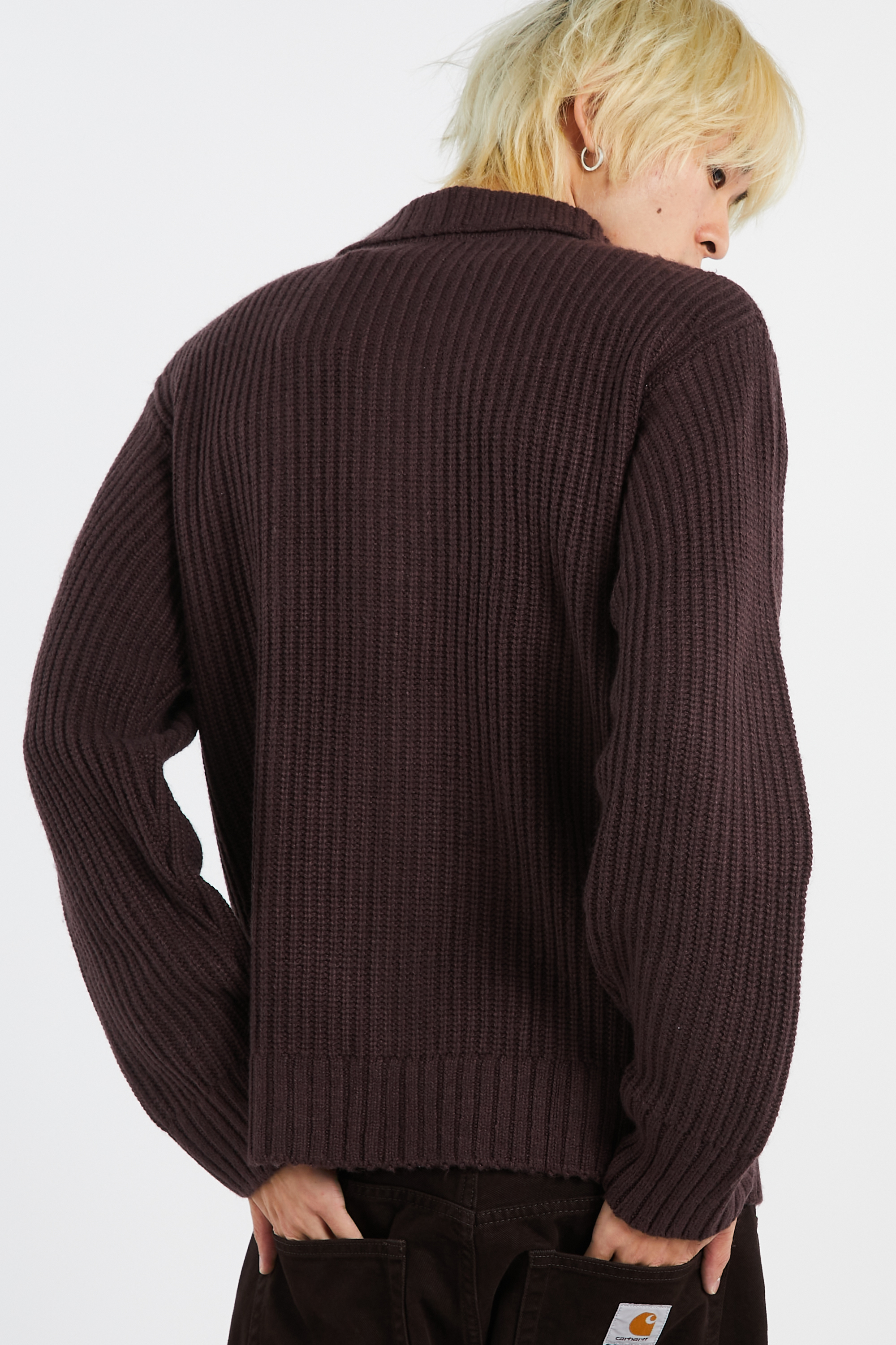 Cardigan Marron