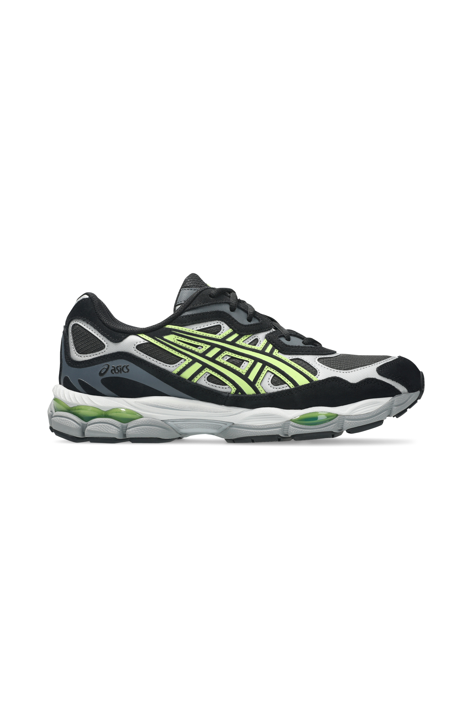 Baskets GEL-NYC Graphite grey-lime green