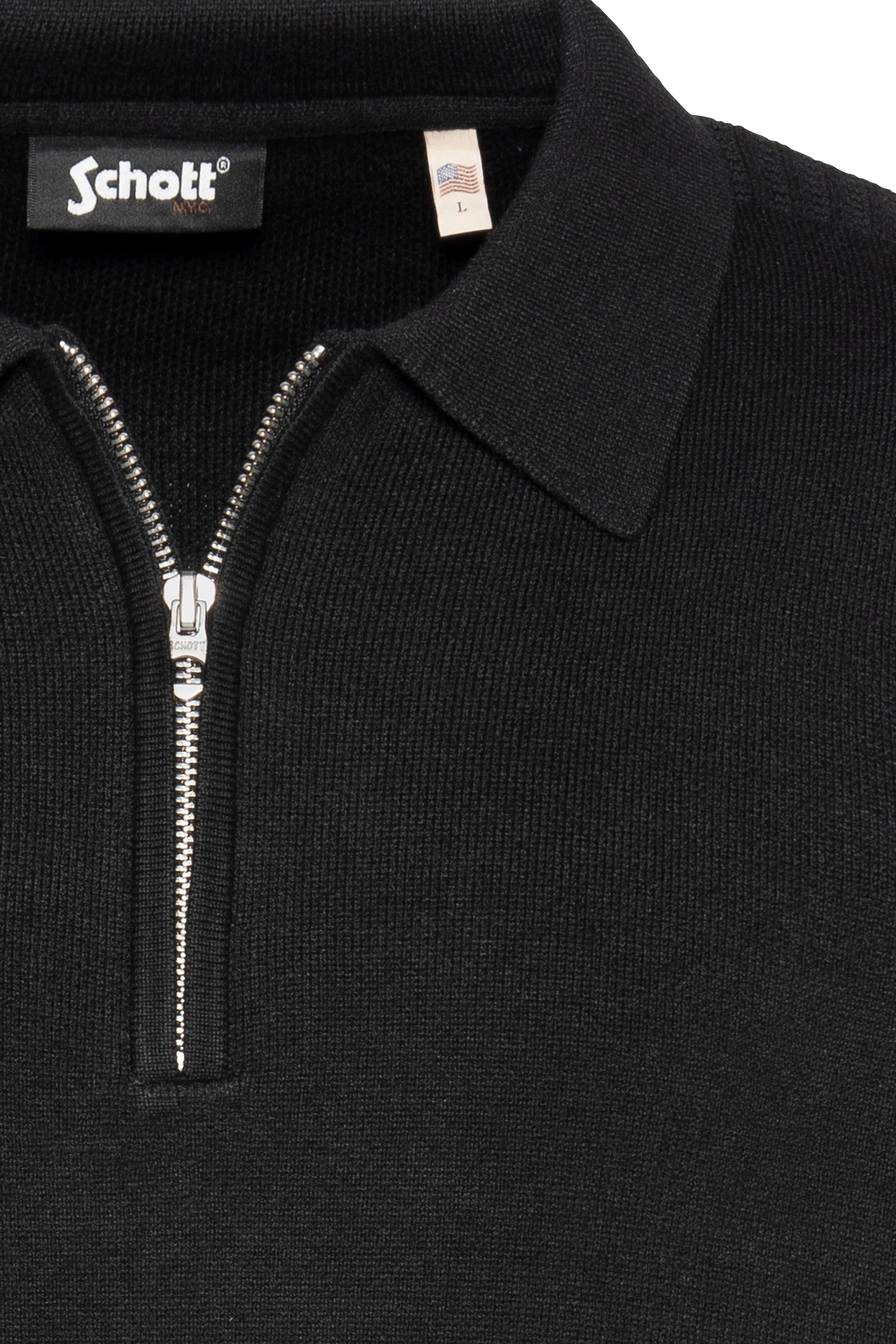 Sweater | Black SCHOTT Men