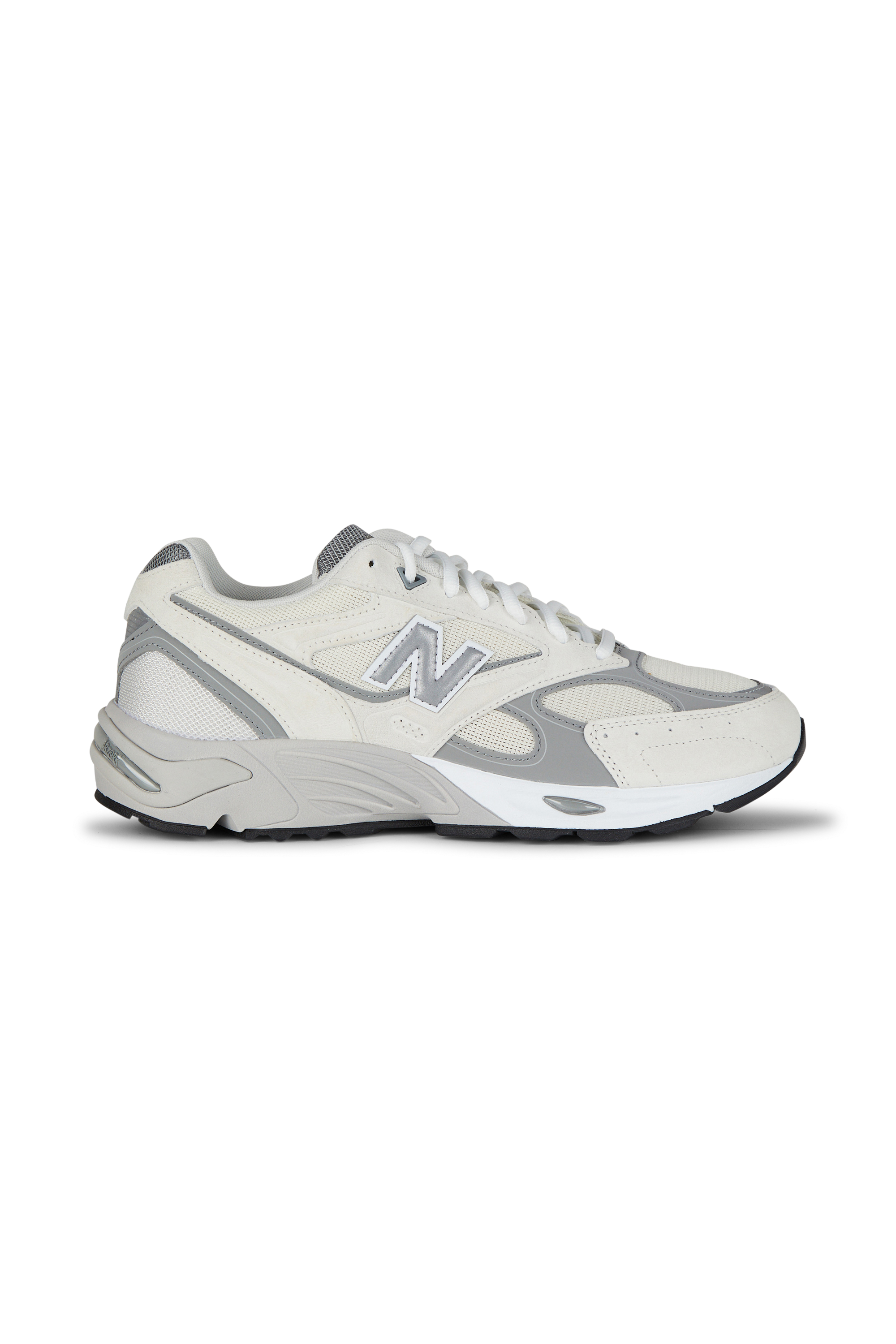 Men?s Storm 96 LO fabric and leather sneakers NEW BALANCE Beige