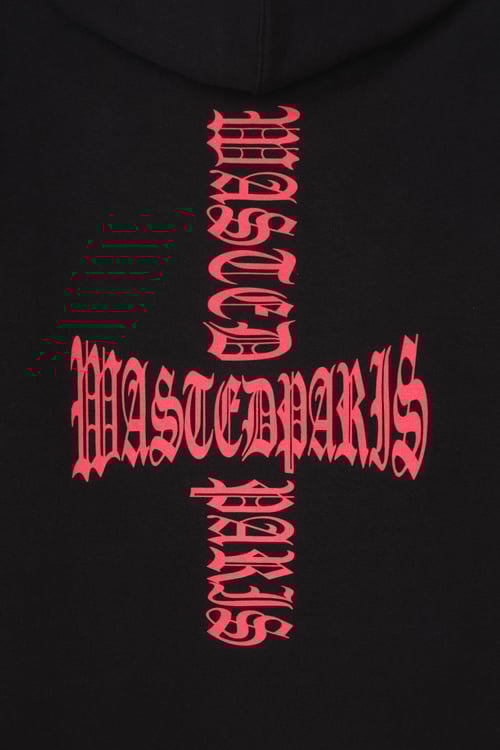 WASTED Hoodie Noir