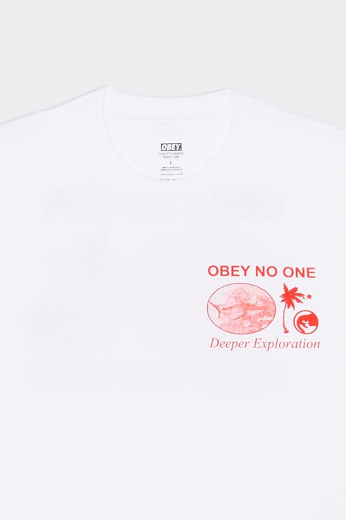 OBEY T-shirt Blanc