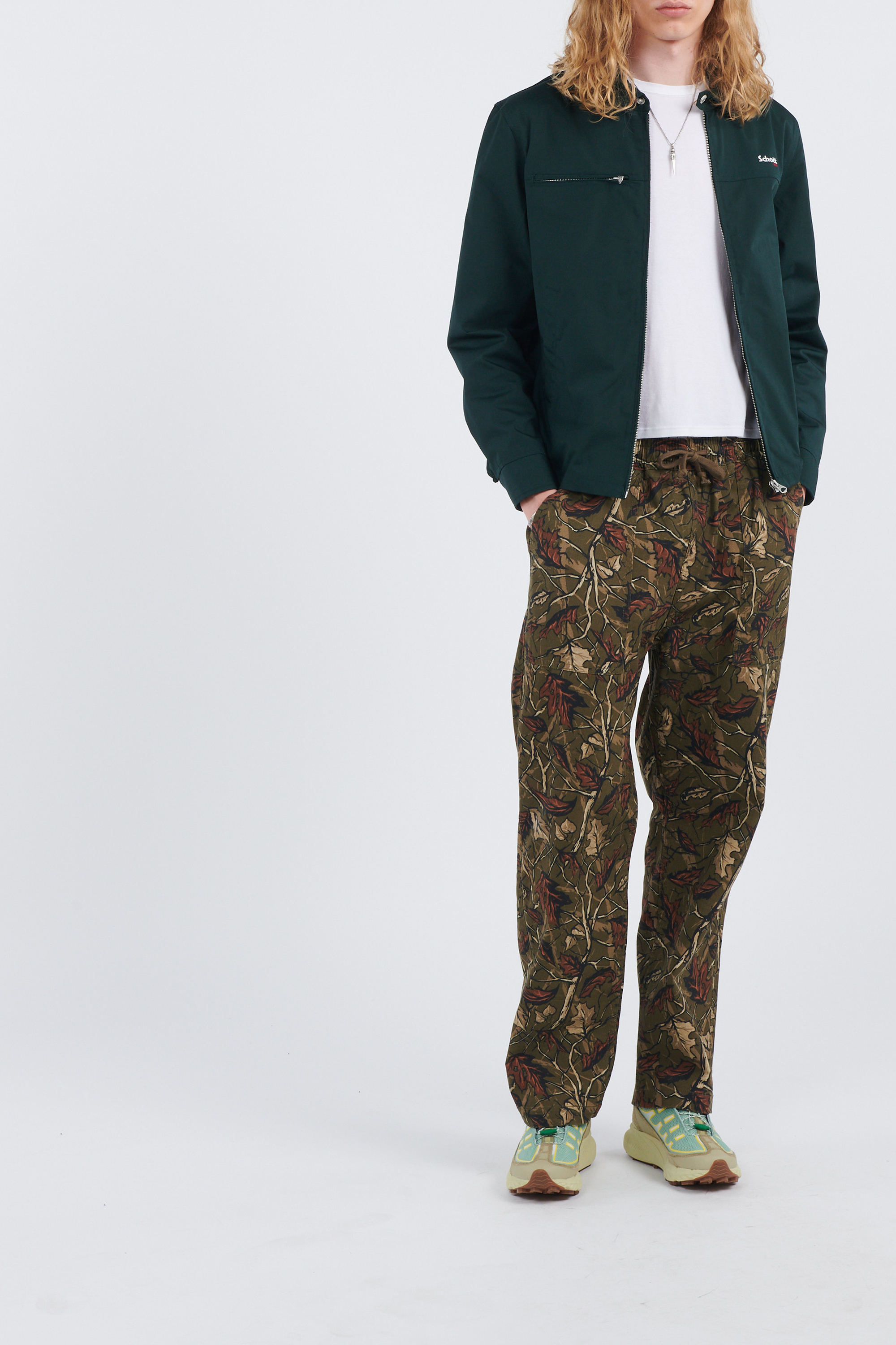 Jacket | Green SCHOTT Men