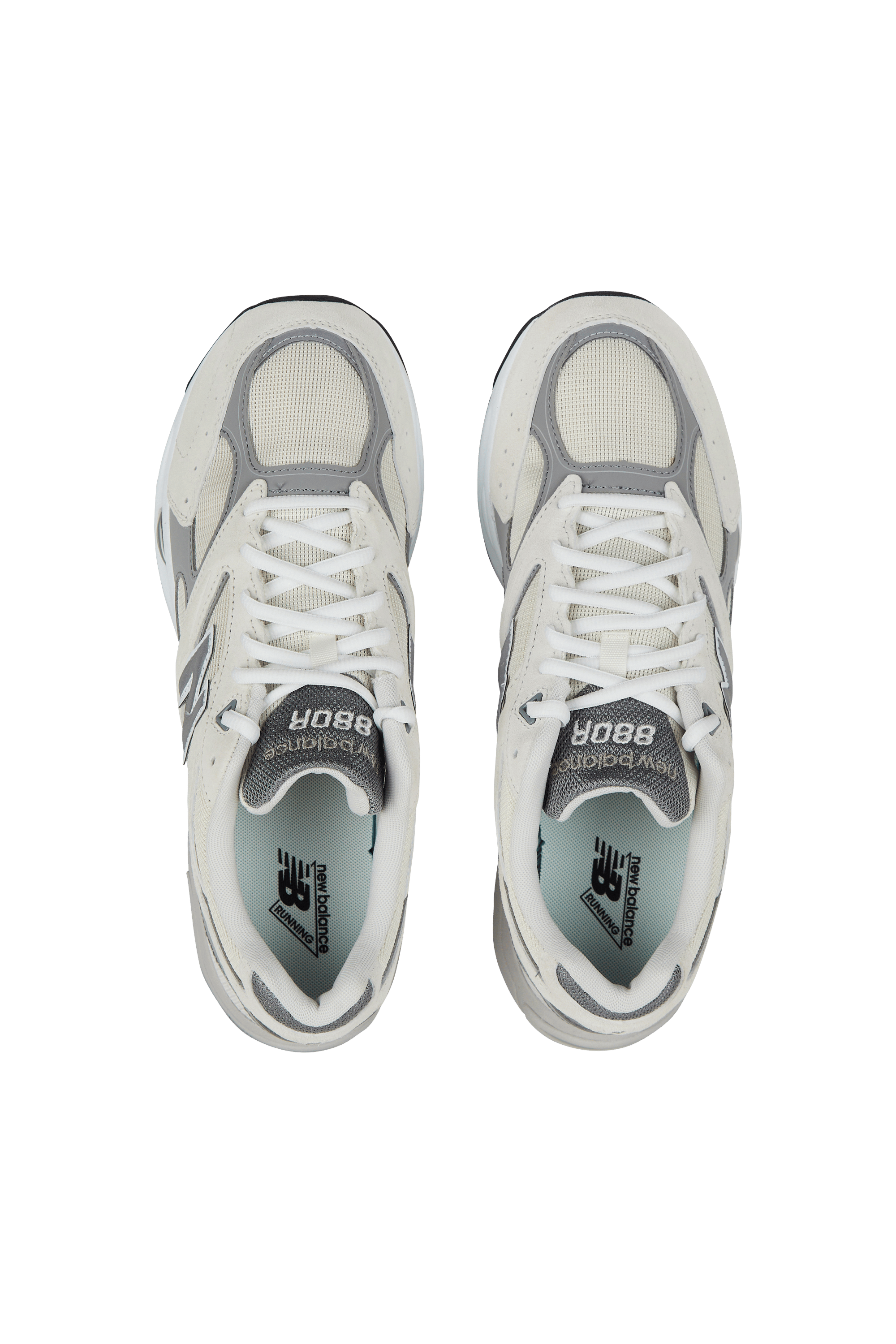 Men?s Storm 96 LO fabric and leather sneakers NEW BALANCE Beige