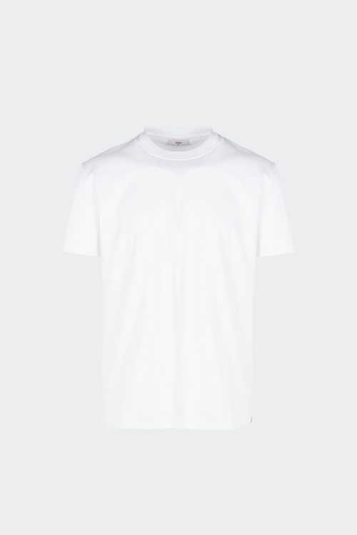 MINIMUM Tee-shirt col rond regular-fit en coton Blanc