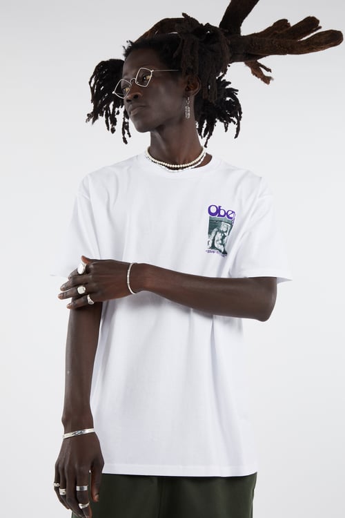 OBEY T-shirt Blanc