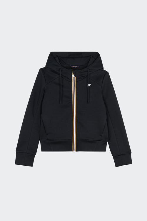 Hoodie zippée - Taille S Noir