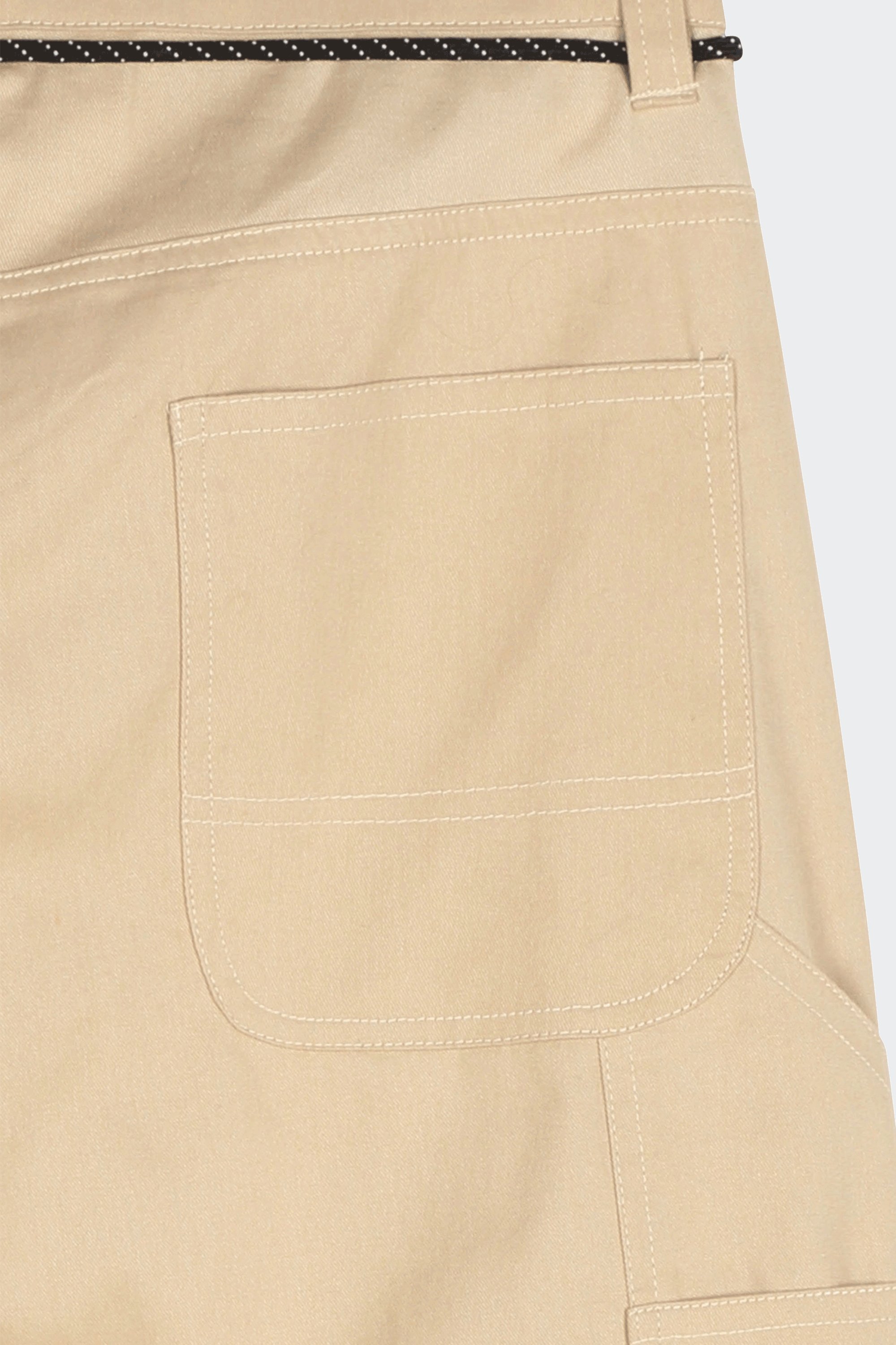 Trousers | Beige by TEALER Trousers Beige