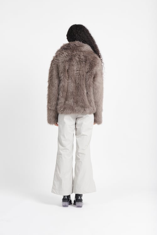 NOISY MAY Manteau Gris
