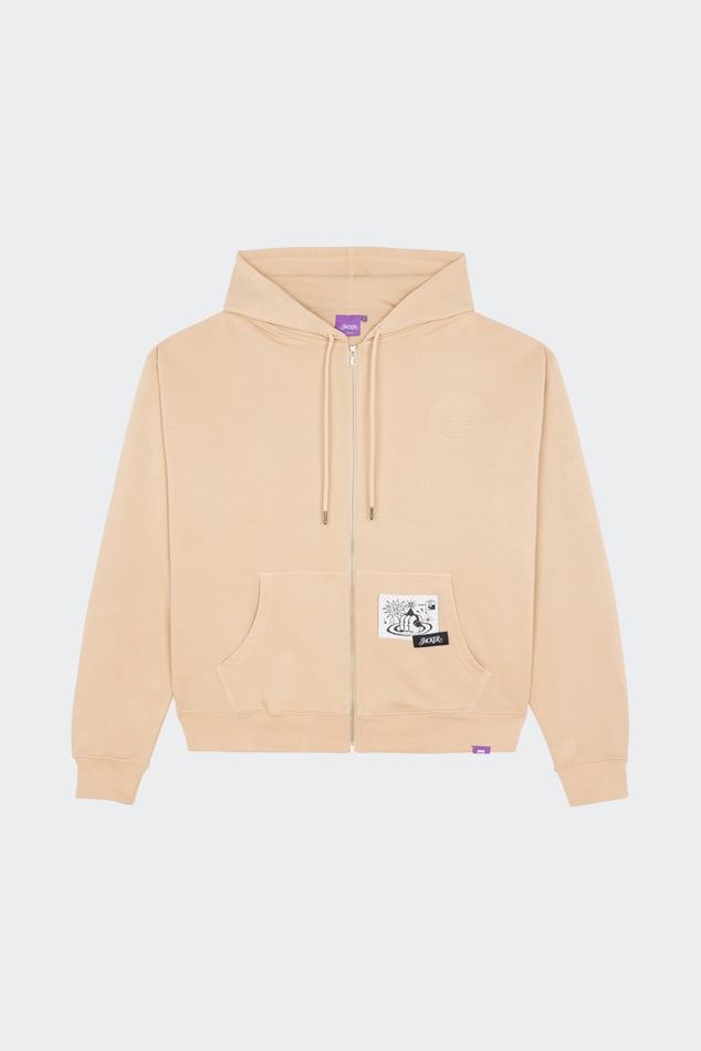 Zip-Up hoodie Bristol Beige Jacker - Men | Citadium Zip-Up hoodie Bristol Beige Jacker - Men | Citadium