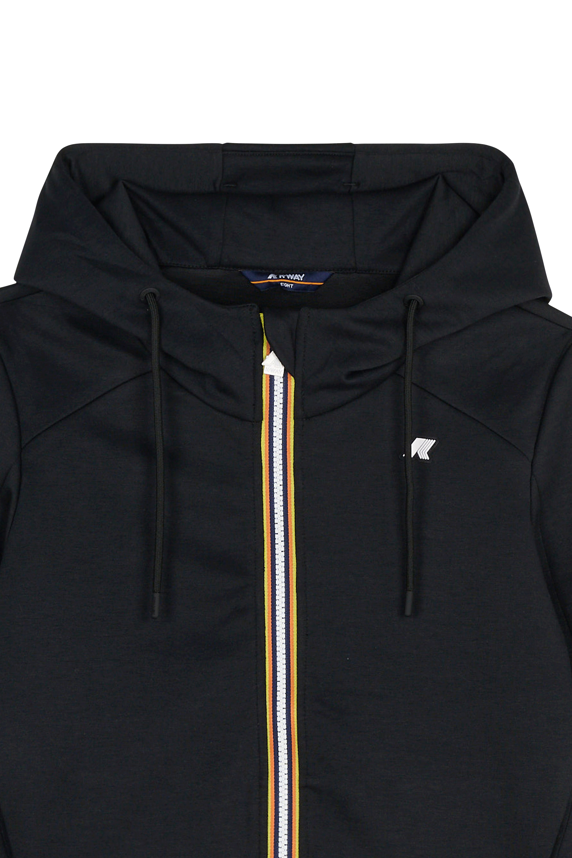 Zip-up hoodie Black