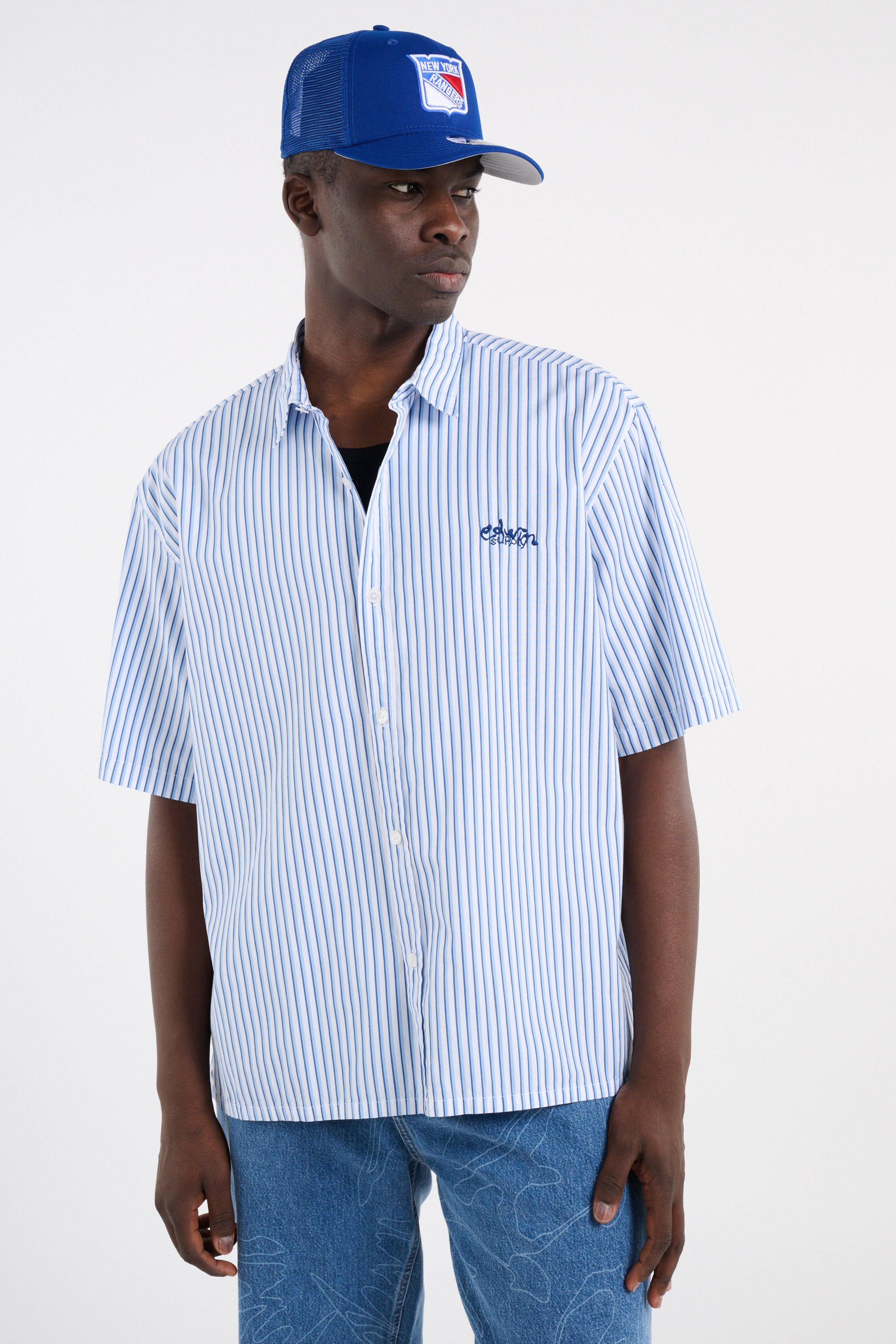 Shirt | Blue EDWIN Men